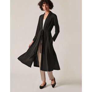 James Lakeland Women's Black Jersey Longline Cardigan - Size: 18 James Lakeland Women's Black Jersey Longline Cardigan - Size: 18