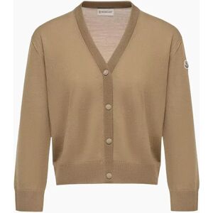 Moncler Women's WOMENS HYBRID CARDIGAN - Cream - Size: 14 Moncler Women's WOMENS HYBRID CARDIGAN - Cream - Size: 14