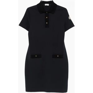 Moncler Women's WOMENS JERSEY DRESS - Navy - Size: 10/8 Moncler Women's WOMENS JERSEY DRESS - Navy - Size: 10/8
