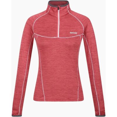 Regatta Women's Yonder Stitched Funnel Neck Raglan Sleeve Sweatshirt - Red - Size: 12 m Regatta Women's Yonder Stitched Funnel Neck Raglan Sleeve Sweatshirt - Red - Size: 12 m