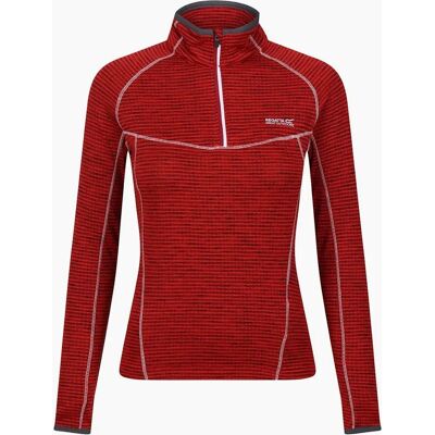Regatta Women's Yonder Funnel Neck Raglan Sleeve Sweatshirt - Red - Size: 18 2xl Regatta Women's Yonder Funnel Neck Raglan Sleeve Sweatshirt - Red - Size: 18 2xl