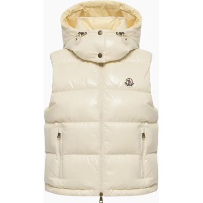 Moncler Women's WOMENS NIVEROLLE GILET - White - Size: 8 Moncler Women's WOMENS NIVEROLLE GILET - White - Size: 8