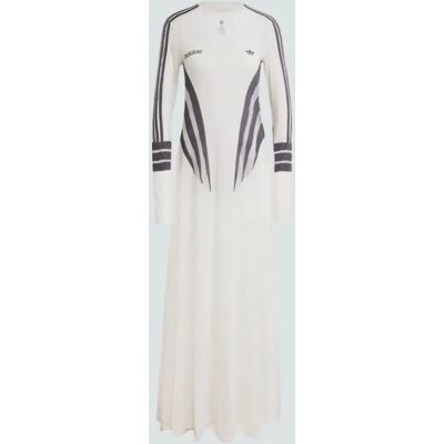 Women's Adidas Originals Womens Atlanta Sublimation Print Maxi Dress - White - Size: 12/14 Women's Adidas Originals Womens Atlanta Sublimation Print Maxi Dress - White - Size: 12/14
