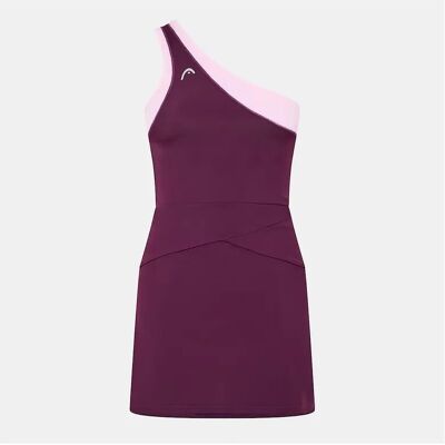 Head Women's Avatar One Shoulder Neck Mini Dress - Purple - Size: 12 Head Women's Avatar One Shoulder Neck Mini Dress - Purple - Size: 12
