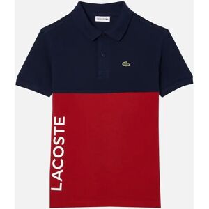 Lacoste Boy's Colour-Blocked Polo Shirt - Navy - Size: 5 years