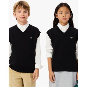 Lacoste Boy's Juniors Sweater Vest - Black - Size: 16 years