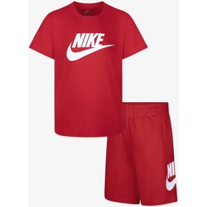 Nike Baby Girl's Kids Club T-Shirt and Shorts Set in Red - Size: 12-18 months/9-12 months