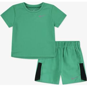 Nike Boys Miller Challenge DF Short Set in Green - Size: 18-24 months/2 years