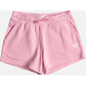 Girl's Roxy Kids Feeling Elasticated Waist Sweatshorts - Pink - Size: 12 years Girl's Roxy Kids Feeling Elasticated Waist Sweatshorts - Pink - Size: 12 years