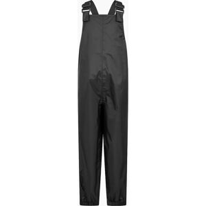 Mountain Warehouse Childrens/Kids Pakka Waterproof Dungarees - Black - Size: 3 years/4 years Mountain Warehouse Childrens/Kids Pakka Waterproof Dungarees - Black - Size: 3 years/4 years