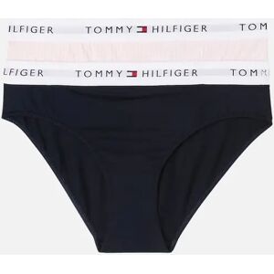 Tommy Hilfiger Girl's Girls 2-Pack Ithica Stripe Bikini Briefs, Pink/Navy - Black - Size: 12 years/13 years/14 years Tommy Hilfiger Girl's Girls 2-Pack Ithica Stripe Bikini Briefs, Pink/Navy - Black - Size: 12 years/13 years/14 years
