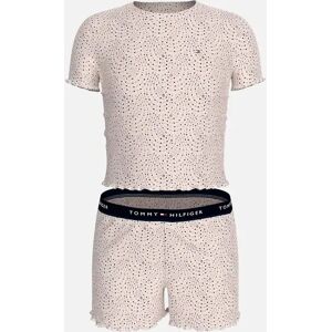Tommy Hilfiger Girl's Girls Paisley Dot Short Pyjama Set, Soft Pink - Size: 12 years/13 years/14 years Tommy Hilfiger Girl's Girls Paisley Dot Short Pyjama Set, Soft Pink - Size: 12 years/13 years/14 years