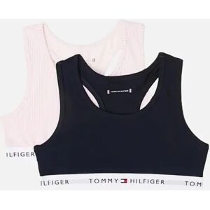 Tommy Hilfiger Girl's Girls 2-Pack Ithica Stripe Bralette Set, Pink/Navy - Black - Size: 12 years/13 years/14 years Tommy Hilfiger Girl's Girls 2-Pack Ithica Stripe Bralette Set, Pink/Navy - Black - Size: 12 years/13 years/14 years
