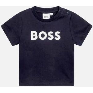 Hugo Boss Boy's BOSS NAVY BABY/TODDLER T SHIRT J05P12 - Black Hugo Boss Boy's BOSS NAVY BABY/TODDLER T SHIRT J05P12 - Black