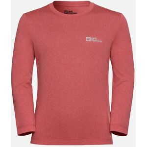 Boy's Jack Wolfskin Kids Actamic Functional Long Sleeve T-Shirt - Red - Size: 7 years/8 years Boy's Jack Wolfskin Kids Actamic Functional Long Sleeve T-Shirt - Red - Size: 7 years/8 years