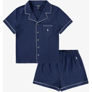 Girl's Ralph Lauren Girls Short Pyjamas Set in Navy - Size: 6 years/7 years/8 years Girl's Ralph Lauren Girls Short Pyjamas Set in Navy - Size: 6 years/7 years/8 years