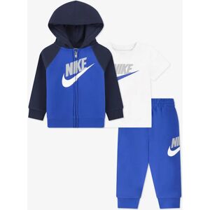 Boy's Nike Boys 3 Piece Tracksuit Set in Blue - Size: 6 years/7 years Boy's Nike Boys 3 Piece Tracksuit Set in Blue - Size: 6 years/7 years