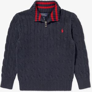 Boy's Ralph Lauren Boys Half Zip Jumper in Navy - Size: 8 years Boy's Ralph Lauren Boys Half Zip Jumper in Navy - Size: 8 years