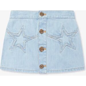 Girl's Versace Girls Star Denim Skirt in Blue - Size: 14 years Girl's Versace Girls Star Denim Skirt in Blue - Size: 14 years