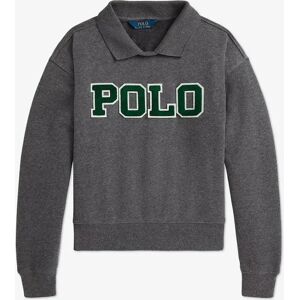 Ralph Lauren Girl's Girls Polo Sweatshirt in Grey - Size: 7 yrs s Ralph Lauren Girl's Girls Polo Sweatshirt in Grey - Size: 7 yrs s