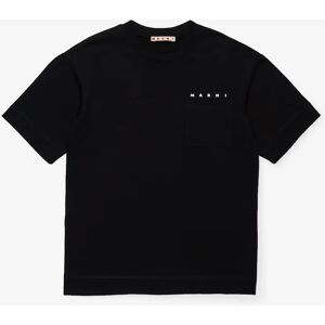MARNI Kids Pocket Logo T-Shirt in Black - Size: 4 years MARNI Kids Pocket Logo T-Shirt in Black - Size: 4 years