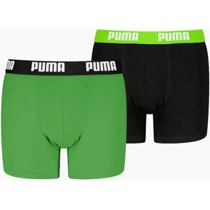 Puma Boy's 2-Pack Everyday Basic Boys' Boxer Briefs, Green/Black - Black/Green - Size: 13 years/14 years Puma Boy's 2-Pack Everyday Basic Boys' Boxer Briefs, Green/Black - Black/Green - Size: 13 years/14 years