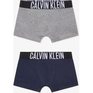 Boy's Calvin Klein Boys 2 Pack Boxer Shorts Set in Grey - Size: 14 years/15 years/16 years Boy's Calvin Klein Boys 2 Pack Boxer Shorts Set in Grey - Size: 14 years/15 years/16 years