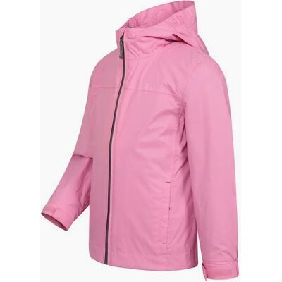Mountain Warehouse Childs Waterproof Jacket - Pale Pink - Size 11-12y Mountain Warehouse Childs Waterproof Jacket - Pale Pink - Size 11-12y