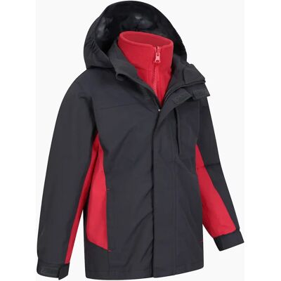 Mountain Warehouse Childrens Cannonball 3-in-1 Waterproof Jacket - Blue - Size: 11 years/12 years Mountain Warehouse Childrens Cannonball 3-in-1 Waterproof Jacket - Blue - Size: 11 years/12 years