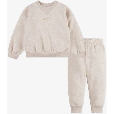 Nike Kids Essential Fleece Tracksuit in Ivory - Cream - Size: 18-24 months/2 years Nike Kids Essential Fleece Tracksuit in Ivory - Cream - Size: 18-24 months/2 years