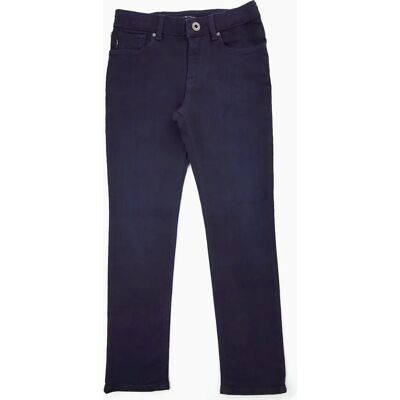 Boy's Emporio Armani Jnr J06 5 Pocket Jeans 0941 Denim Blue - Navy - Size: 10 years Boy's Emporio Armani Jnr J06 5 Pocket Jeans 0941 Denim Blue - Navy - Size: 10 years