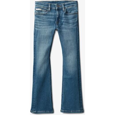 Girl's Calvin Klein Girls Mr Flare Essential Jeans in Blue - Size: 6 years Girl's Calvin Klein Girls Mr Flare Essential Jeans in Blue - Size: 6 years
