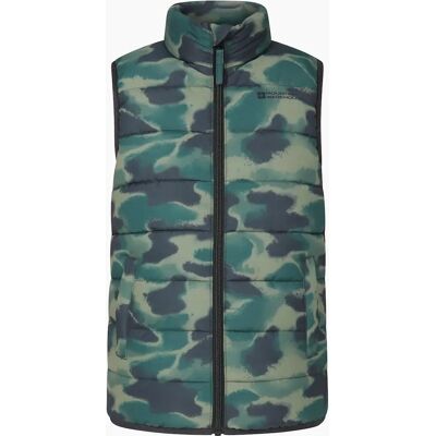 Girl's Mountain Warehouse Childrens/Kids Rocko Butterfly Padded Gilet - Green - Size: 13 years Girl's Mountain Warehouse Childrens/Kids Rocko Butterfly Padded Gilet - Green - Size: 13 years
