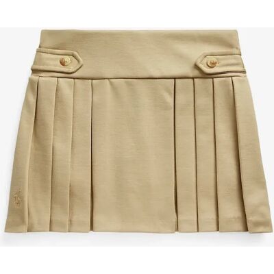 Girl's Ralph Lauren Girls Ponte Roma Pleated Skort in Beige - Cream - Size: 8 years/9 years/10 years Girl's Ralph Lauren Girls Ponte Roma Pleated Skort in Beige - Cream - Size: 8 years/9 years/10 years