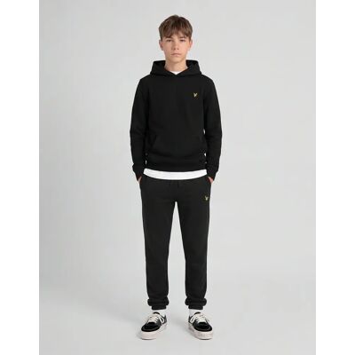 Lyle And Scott Boy's Cotton Joggers - Black - Size: 7 years/8 years Lyle And Scott Boy's Cotton Joggers - Black - Size: 7 years/8 years