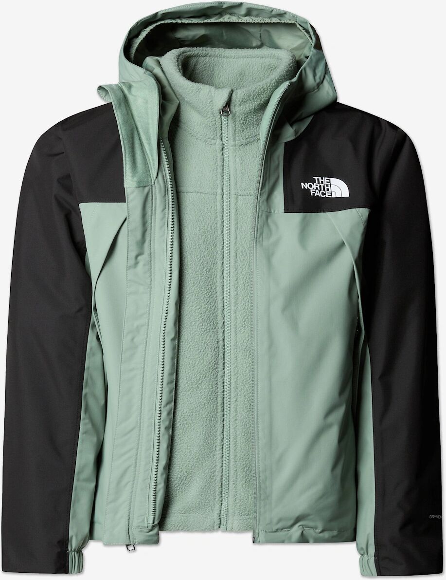 Girl's The North Face Kids Antora Triclimate Jacket in Green - Size: XL 14 - 16 yrs