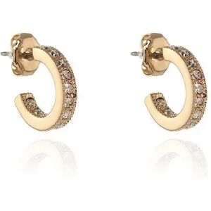 Women's Cachet London Saga 12mm Gold Hoop Earrings Women's Cachet London Saga 12mm Gold Hoop Earrings