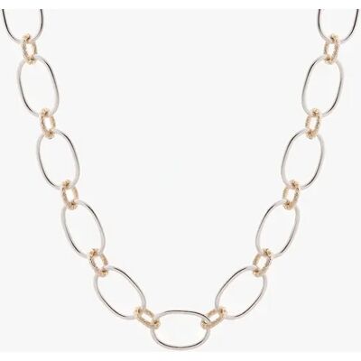 Tutti & Co Women's Two Tone Necklace Tutti & Co Women's Two Tone Necklace
