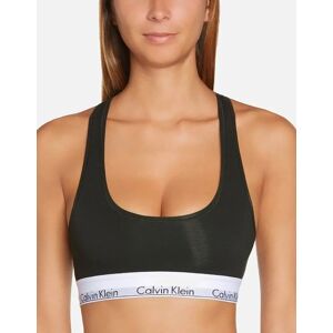 Calvin Klein Women's Modern Cotton Bralette, Black - Size: 6