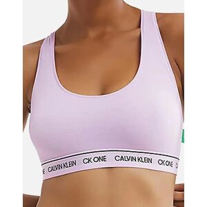 Calvin Klein Women's CK One Recycled Bralette, Mauve Berry - Purple - Size: 12
