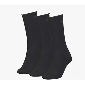 Women's Calvin Klein 3 Pack Womens Crew Socks Black
