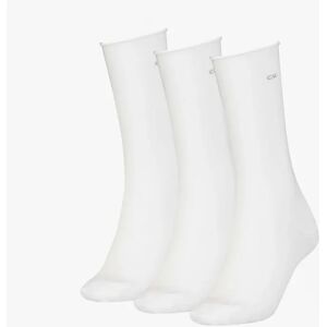 Women's Calvin Klein 3 Pack Womens Crew Socks White