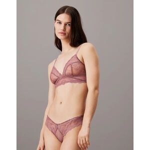 Women's Calvin Klein CK INSTINCT Womens Unlined Triangle Vintage Pink - Size: LARGE