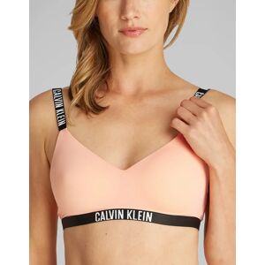 Women's Calvin Klein INTENSE POWER Womens Bralette Papaya Punch - Pink - Size: SMALL