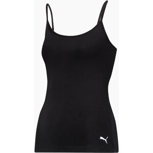 Puma Women's Cotton Modal Slim-Fit Camisole Top, Black - Size: XS Puma Women's Cotton Modal Slim-Fit Camisole Top, Black - Size: XS