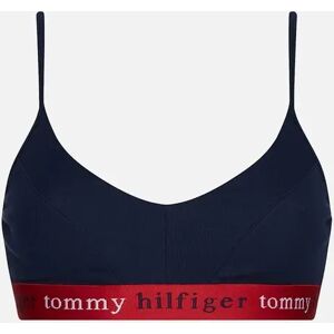 Tommy Hilfiger Women's Organic Cotton String Bralette, Navy Blazer - Black - Size: 10/8/10 Tommy Hilfiger Women's Organic Cotton String Bralette, Navy Blazer - Black - Size: 10/8/10