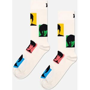 Happy Socks Women's The Beatles Silhouettes Socks, White - Size: 5/4/4.5/7/6.5/6/5.5/3/3.5 Happy Socks Women's The Beatles Silhouettes Socks, White - Size: 5/4/4.5/7/6.5/6/5.5/3/3.5