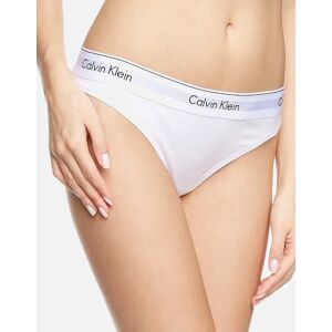 Calvin Klein Women's Modern Cotton Thong, White - Size: 16 Calvin Klein Women's Modern Cotton Thong, White - Size: 16