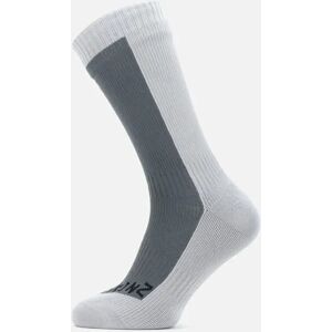 Sealskinz Starston Waterproof Cold Weather Mid Socks - Grey - Size: M Sealskinz Starston Waterproof Cold Weather Mid Socks - Grey - Size: M