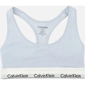 Calvin Klein Women's Modern Logo Unlined Bralette, Plein Air Blue - Size: 10/8 Calvin Klein Women's Modern Logo Unlined Bralette, Plein Air Blue - Size: 10/8